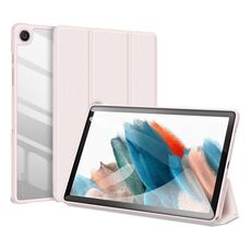 Custodia per tablet in pelle antiscivolo per Samsung Galaxy Tab A9+ DUX DUCIS TOBY con funzione Sleep/Wake-up (rosa)