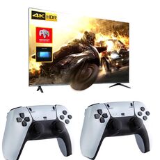 M8 Pro Y3Lite U8 Plus per PS1 2.4G Wireless Dual Gamepad (bianco)
