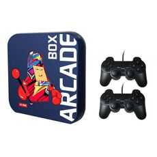 Arcade Box 64G Wired Video Game Machine Box 4K HD Display per PS1/PSP/N64/DC, spina USA