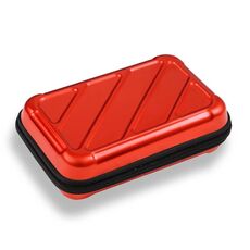 Per console di gioco Nintendo 3DS Disco rigido EVA Scatola digitale multifunzionale (rosso)