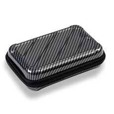 Per console di gioco Nintendo 3DS Disco rigido EVA Scatola digitale multifunzionale (fibra di carbonio)