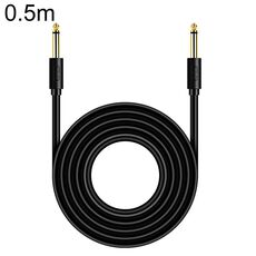 Cavo audio JINGHUA da 6,5 mm da 0,5 m Cavo per sintonizzazione dello strumento per microfono da maschio a maschio