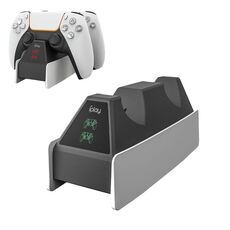 iplay HBP-260 Per PS5 Maniglia Sedile di Ricarica Maniglia di Gioco Elettrica Sedile di Ricarica Veloce (Nero)