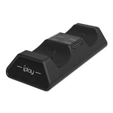 iplay HBP-263 per PS5 Maniglia supporto di ricarica per doppio sedile (nero)