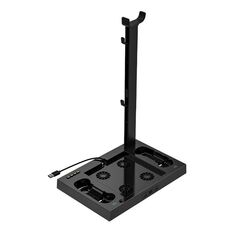 Iplay HBX-274 per Xbox Series X Host Base di dissipazione del calore multifunzionale con doppio caricatore per gamepad (nero)