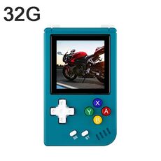 ANBERNIC RG Nano Sistema Linux IPS da 1,54 pollici Console di gioco retrò tascabile classica 32G 3000 giochi (blu)