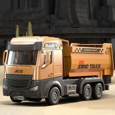 JIEDE Dumper Lega Ingegneria Veicolo Giocattolo Bambini Saggezza Modello di Simulazione Auto