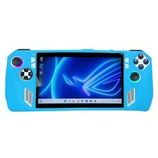 Per ASUS ROG Ally Console di gioco portatile Custodia protettiva in silicone a prova di caduta Custodia all-inclusive (blu)