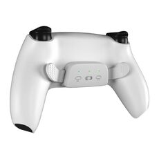 Per gamepad wireless Bluetooth PS5 con custodie per pulsanti a clip (bianco)