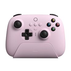 Controller di gioco wireless 8BitDo 2.4G con dock di ricarica (rosa)