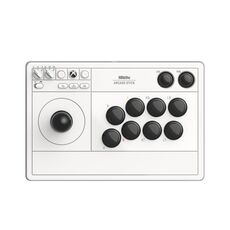 Stick arcade wireless 2.4G 8Bitdo per Xbox Series X / S / Xbox One / Windows 10 (bianco)