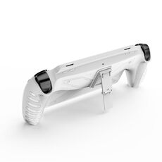 Per Sony PlayStation Portal Custodia protettiva in TPU con supporto (bianco)