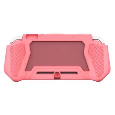 Per Nintendo Switch Lite Custodia protettiva per console in TPU con copertura completa (rosa)