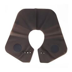 Mantelle a scialle regolabili per taglio dei capelli, protezione per il collo, per parrucchiere, in silicone, per salone, specifiche: grande grigio