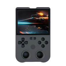 AMPOWN XU10 Console di gioco portatile Schermo IPS da 3,5 pollici Sistema Linux Video Arcade portatile 256G (Grigio)
