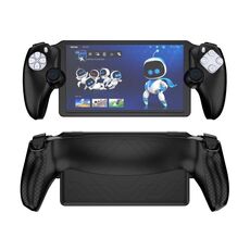 Per Sony PS Portal Console di gioco Custodia protettiva in silicone Spray per olio Custodia protettiva all-inclusive (Nero)