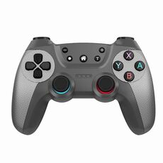 Per Switch Pro / PC / Controller di gioco Bluetooth wireless Android con vibrazione di riattivazione (argento elegante)