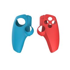Per PS5 PlayStation Portal Console di gioco DOBE Custodia protettiva in silicone divisa (rosso e blu)