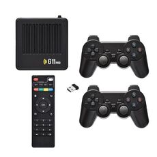 G11 PRO Macchina da gioco TV Box Doppio sistema HDMI HD 4K Retro Arcade, Stile: 64G Oltre 30.000 giochi