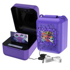 Per Bitzee Pet Machine Custodia protettiva in silicone anti-shock e anti-caduta Custodia protettiva all-inclusive (viola)