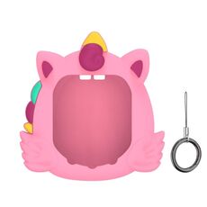 Custodia protettiva in silicone per console di gioco per animali domestici Tamagotchi Uni (2023) (rosa)