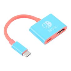 Convertitore video 2 in 1 da USB-C/Tipo-C a HDMI + USB-C/Tipo-C per Switch/Steam
