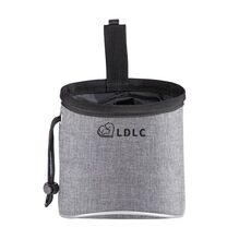 LDLC Outdoor Pet Snack Bag Borsa da addestramento per cani riflettente in tessuto Oxford (grigio chiaro)