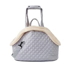 Borsa per animali domestici Borsa da gita per gatti a spalla autunno e inverno, Colore: grande grigio chiaro