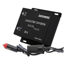 Convertitore di potenza per presa accendisigari per modifica subwoofer audio per auto Buck, modello: 24V-12V 20A