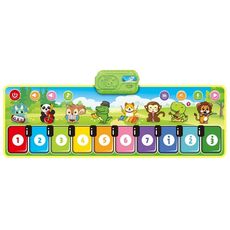 110x36 cm Tappetino per pianoforte per bambini Coperta per musica da ballo Coperta da gioco multifunzionale genitore-figlio