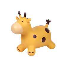 Intrattenimento per bambini Cervo Mago Salto Cavallo Cavaliere Giocattoli gonfiabili all'aperto per bambini (Giallo)