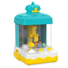Mini macchina per afferrare le palle per bambini, piccoli giocattoli twister per afferrare (blu)