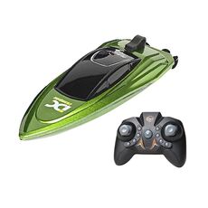 Bambini 2.4G Mini Barca telecomandata Giochi estivi in acqua Sottomarino elettrico Ragazzi Giocattoli(Verde)