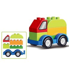 Giocattoli per blocchi di costruzione educativi per auto di ingegneria di particelle di grandi dimensioni per bambini, stile: Camion