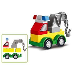 Giocattoli per blocchi di costruzione educativi per auto di ingegneria di particelle di grandi dimensioni per bambini, Stile: Gru