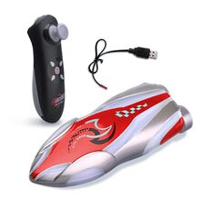 Bambini 2.4G Mini Barca telecomandata Giochi estivi in acqua Sottomarino elettrico Ragazzi Giocattoli(Rosso)