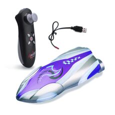 Bambini 2.4G Mini Barca telecomandata Estate Giochi d'acqua Sottomarini elettrici Ragazzi Giocattoli (Viola)