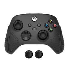 Custodia protettiva in silicone antiscivolo per gamepad serie XBox S / X (nera)