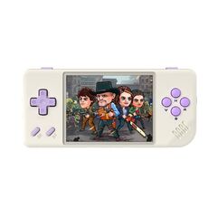ANBERNIC RG28XX Console di gioco portatile retrò Schermo IPS da 2,83 pollici Sistema operativo Linux 64 GB + 128 GB (Beige)