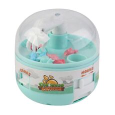 Mini macchina per afferrare i dinosauri per bambini, distributore automatico di giocattoli, regalo per bambini (verde)
