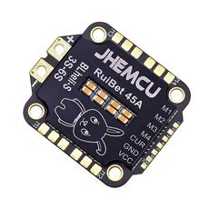 JHEMCU RuiBet 45A ESC senza spazzole 4 in 1 3-6S 30,5X30,5 M4 BLHELI_S Dshot600 ESC per RC FPV