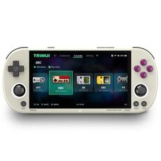 Trimui Smart Pro Schermo IPS da 4,96 pollici Console di gioco portatile Sistema Linux open source 64G (grigio)