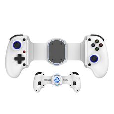 Controller di gioco elasticizzato wireless BSP-D10S con ventola di dissipazione del calore per Switch / Android / IOS / PC / PS3 / PS4 (bianco)