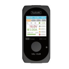 ToolkitRC M4Pocket Caricabatterie tascabile per bilanciamento batteria LiPo per modellismo (nero)