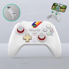 Controller di gioco wireless Bluetooth Z03 per Switch / IOS / Android / PC / PS3 / PS4, specifiche: stella bianca + staffa