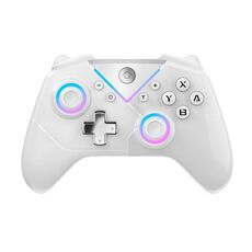 Controller di gioco Bluetooth wireless CM-617 per Switch / Android / IOS / PC / Smart TV (bianco colorato)