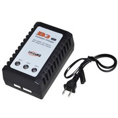 ImaxRC 7.4V/11.1V 2S/3S Caricatore bilanciato intelligente per batteria al litio per drone aeromodello (spina americana)