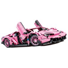 SEMBO 701949 1:14 Modello di auto da corsa sportiva Blocchi di costruzione Puzzle Assemblaggio Giocattolo per bambini