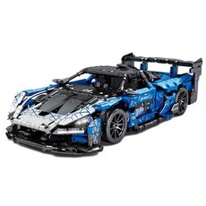 SEMBO 701951 1:14 Modello di auto da corsa sportiva Blocchi di costruzione Puzzle Assemblaggio Giocattolo per bambini