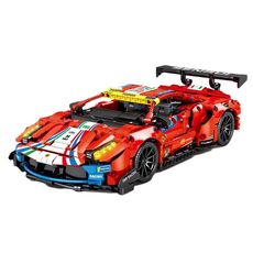 SEMBO 701950 1:14 Modello di auto da corsa sportiva Blocchi di costruzione Puzzle Assemblaggio Giocattolo per bambini